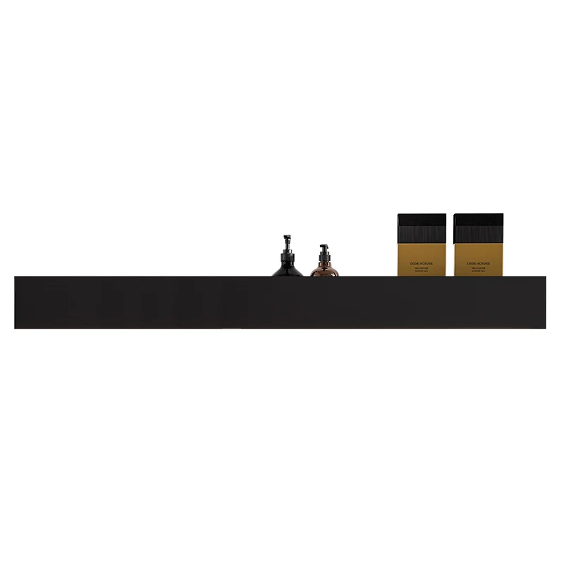 Black Bar-shaped သံမဏိသိုလှောင်မှုမျက်နှာသုတ်ပဝါထိန်သိမ်း